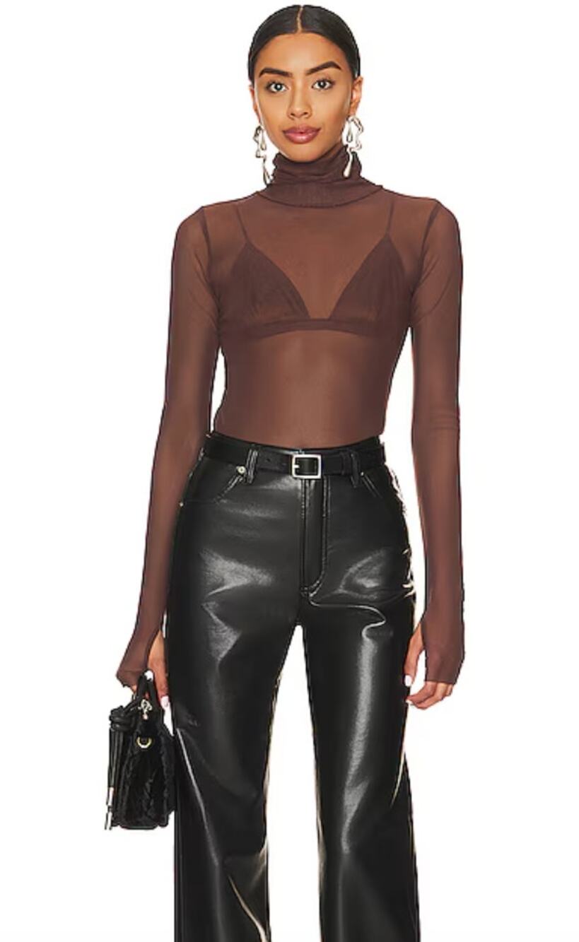 NWT AFRM Milo Bodysuit, Medium